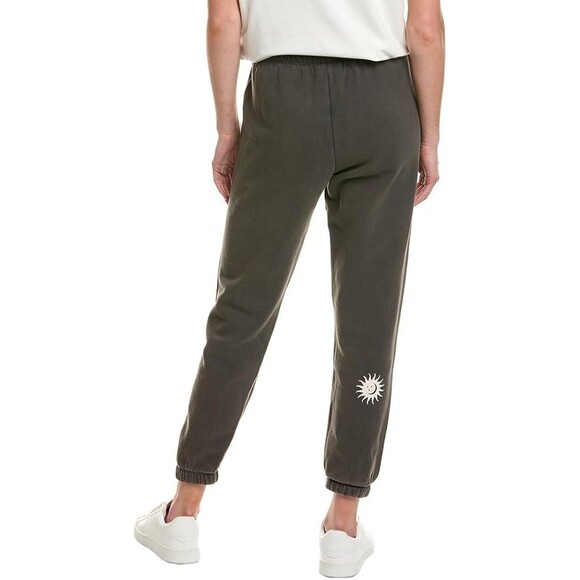 SPIRITUAL GANGSTER Moon Malibu Sweatpant Jogger XS Vintage Black (Gray) NWT B85 - Picture 1 of 6